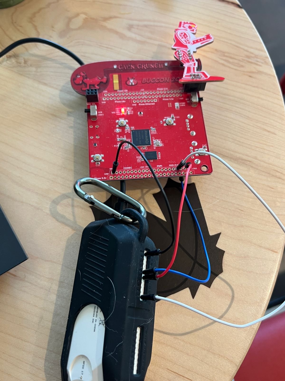 Conexión serial al dispositivo - rebick